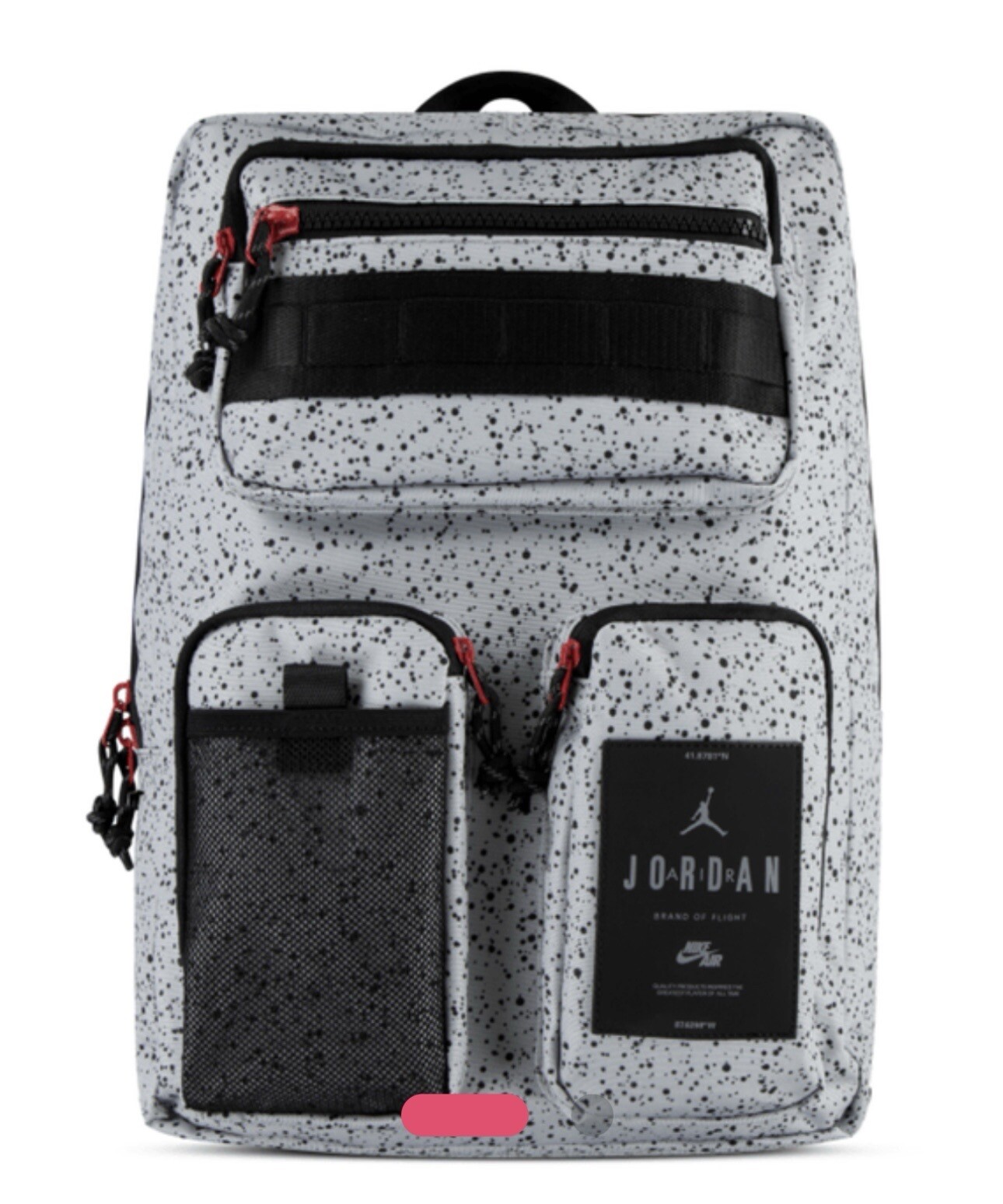 AIR JORDAN ELITE UTILITY SPEED HESI 15″ LAPTOP CEMENT BACKPACK NWT MA0838-G0W
