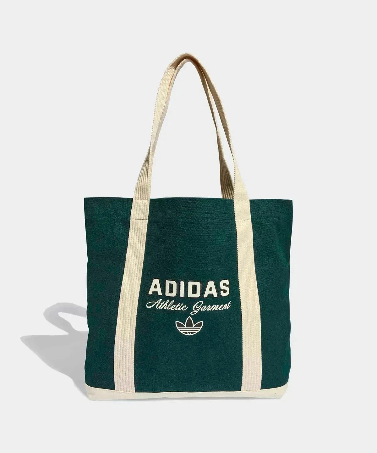 adidas Originals Tote Bag Aurora Ivy Green Canvas Shopper KF2042 Shoulder Bag