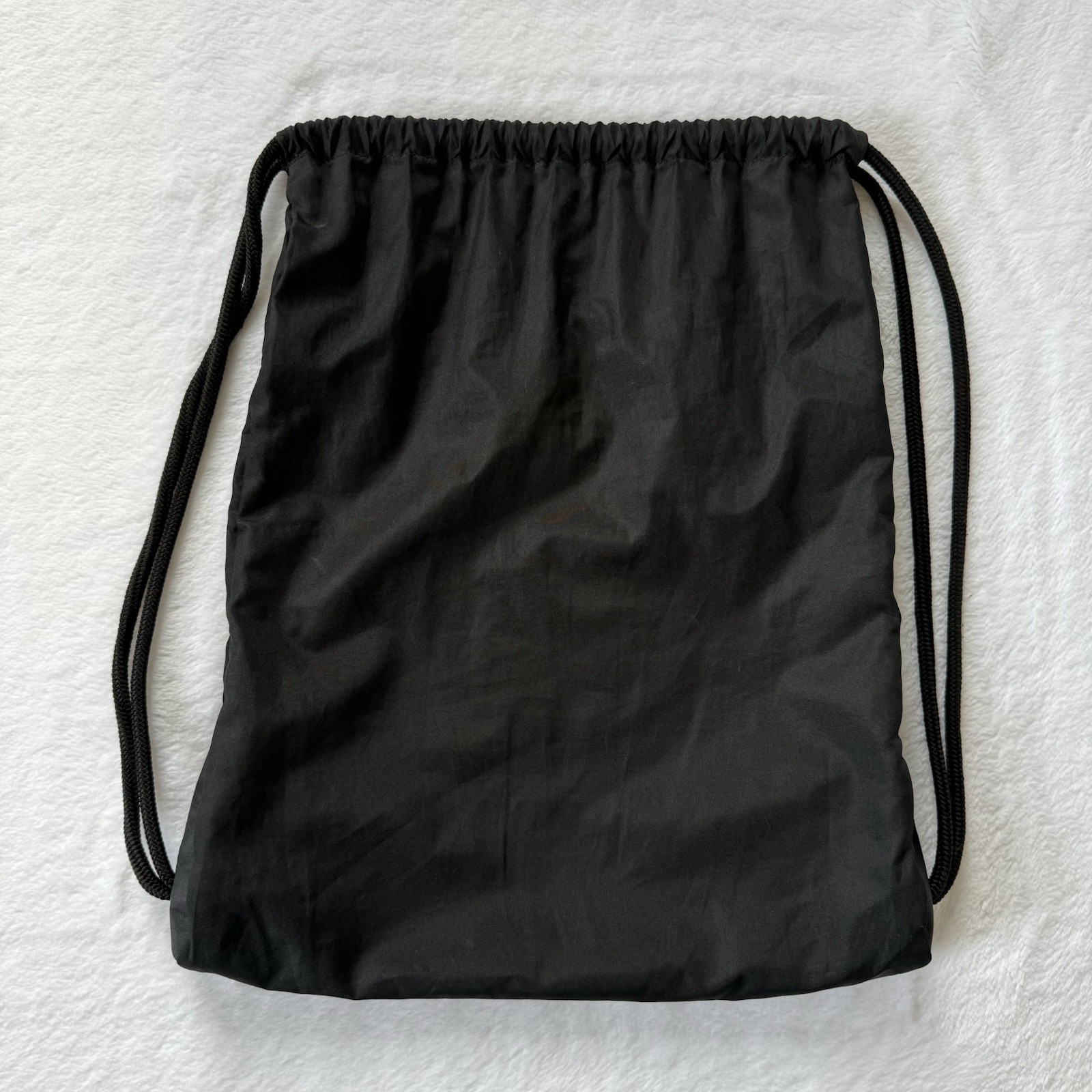 Nike Drawstring Black & Pink Cinch Gym Bag Backpack