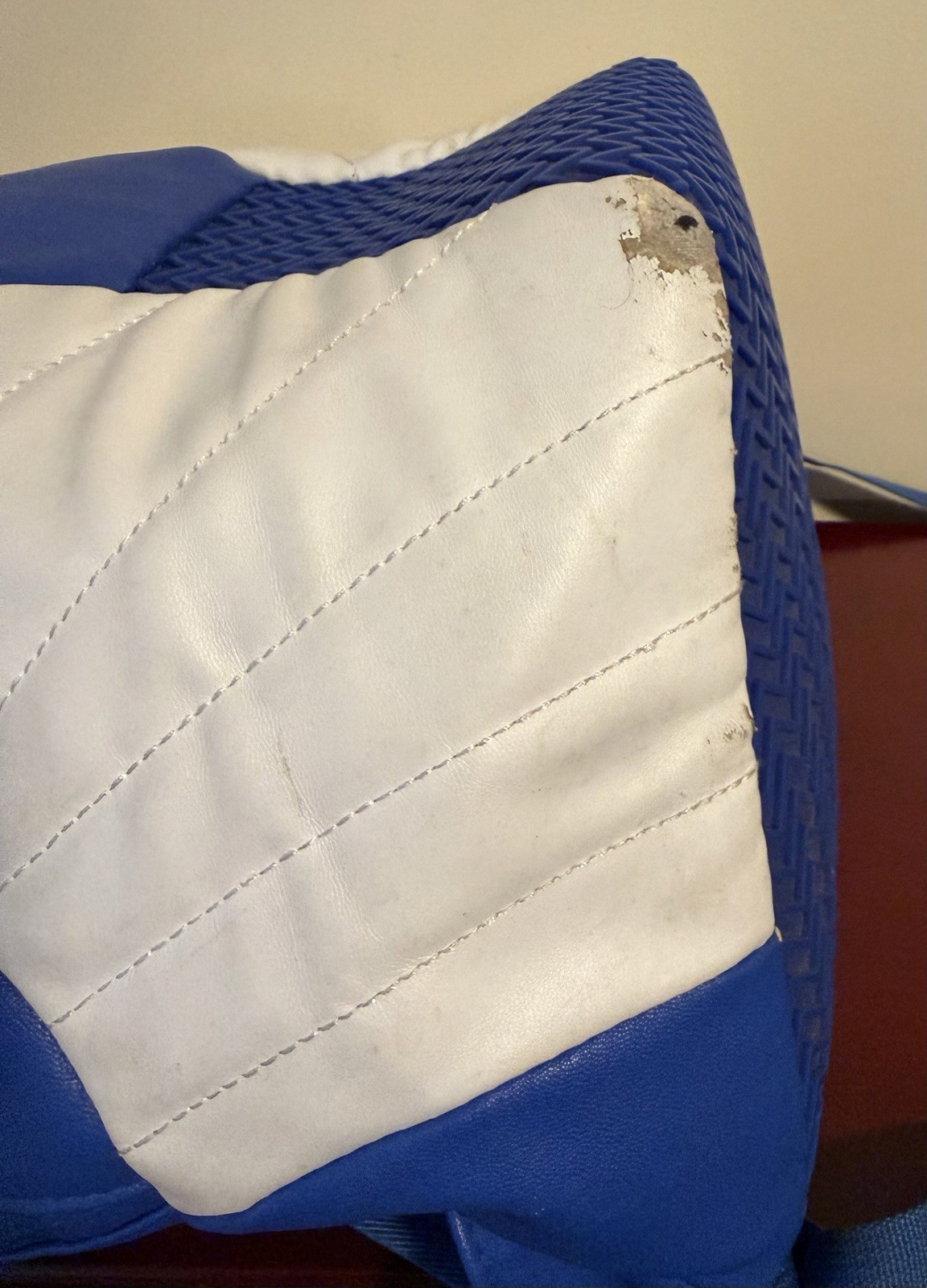 Nike Air Jordan Retro 12 Backpack Blue White Orange Jumpman 23