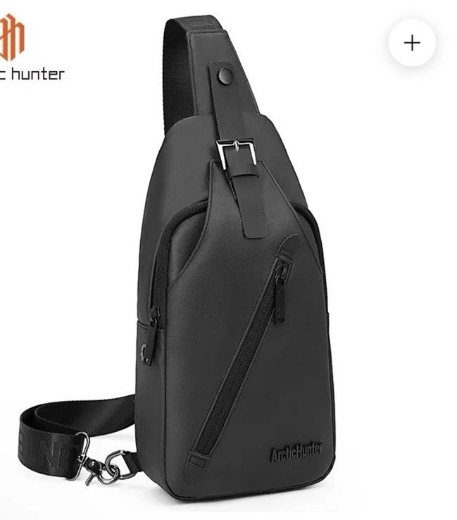 ARCTIC HUNTER Waterproof Crossbody Shoulder Sport Men Travel Chest Bag Hiking