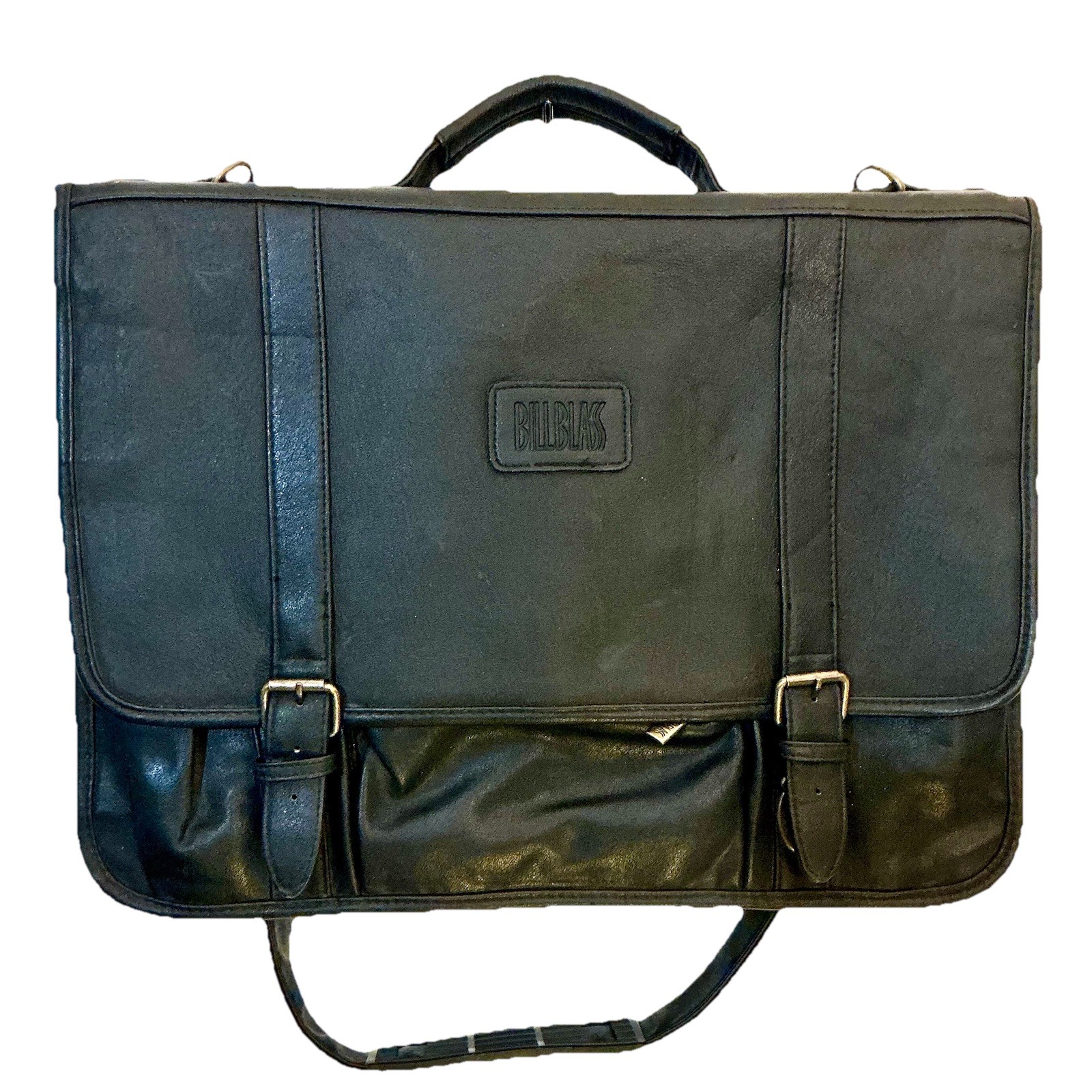 Vintage Bill Blass Black Laptop/Computer Portfolio Briefcase/Bag Satchel
