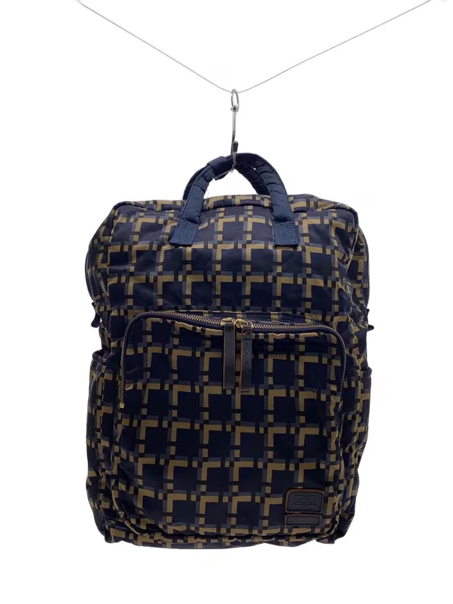 PORTER MARNI Backpack Nylon NVY Check