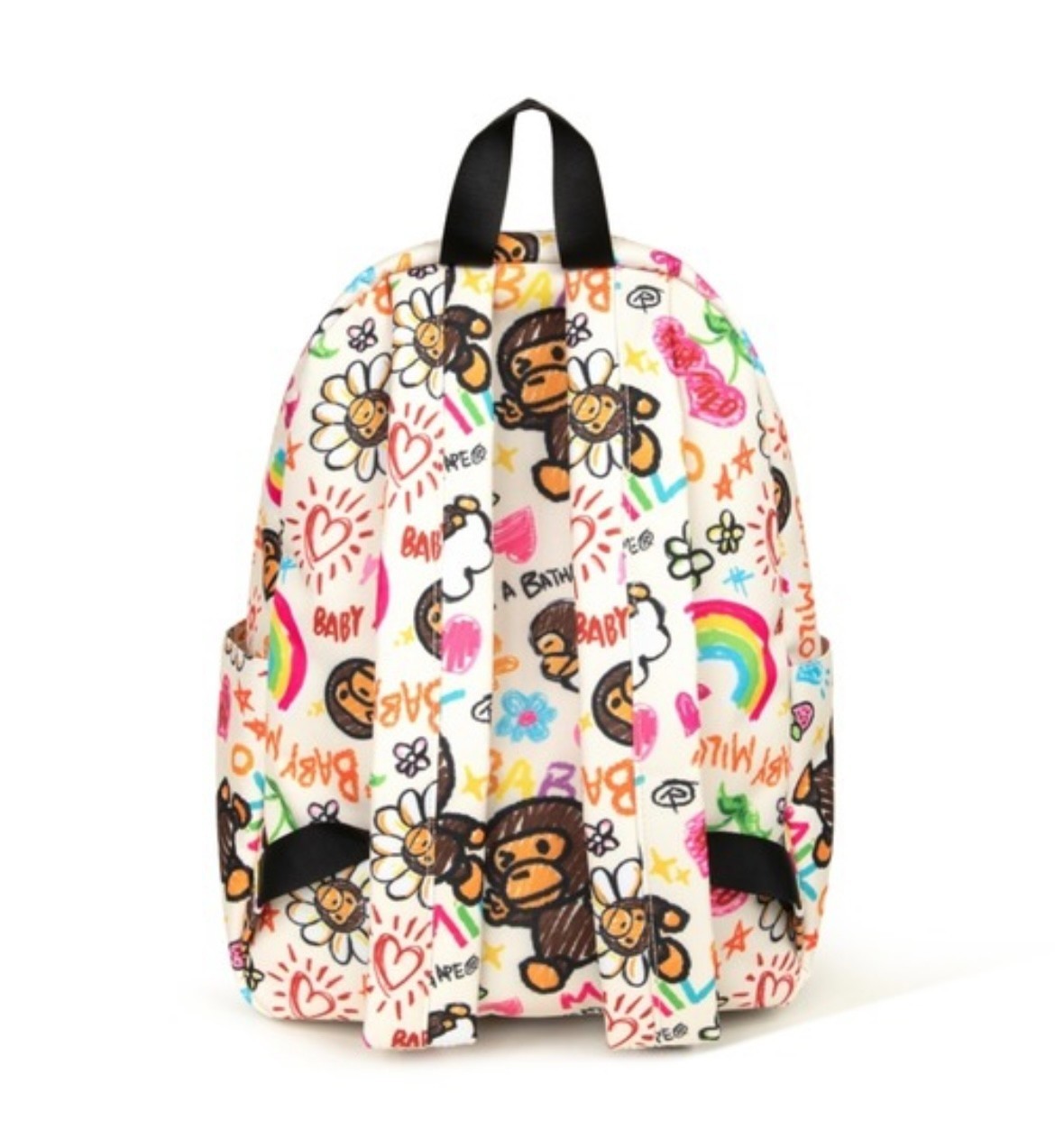 A BATHING APE BABY MILO Daypack Backpack Rucksack Ivory AM70189308 BAPE Japan