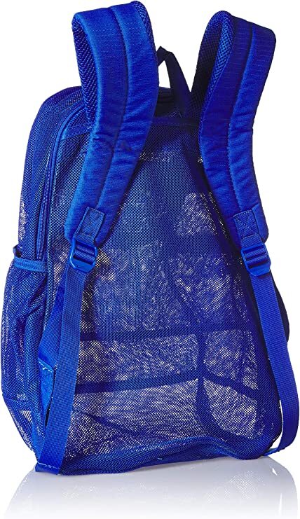 NWT NIKE Brasilia MESH 9.0 Backpack Blue/White Laptop Sleeve BA6050-480