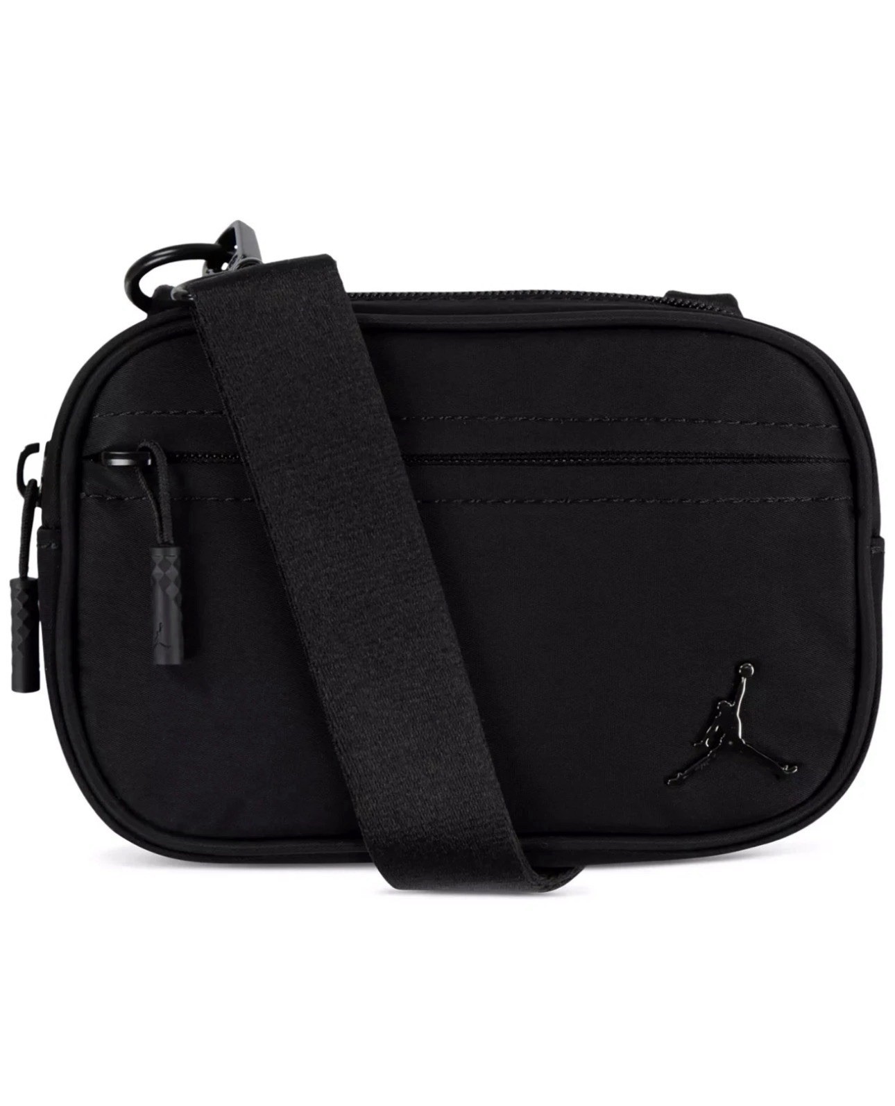 Nike Jordan Alpha Camera Bag Small Crossbody Jumpman Black Purse WA0870-023 NEW