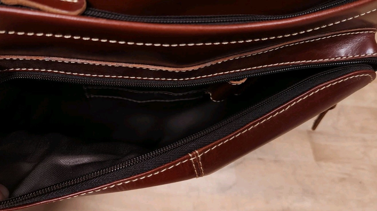 Canyon Outback Kannah Backpack Brown Leather Travel Bag CY-206 NEW