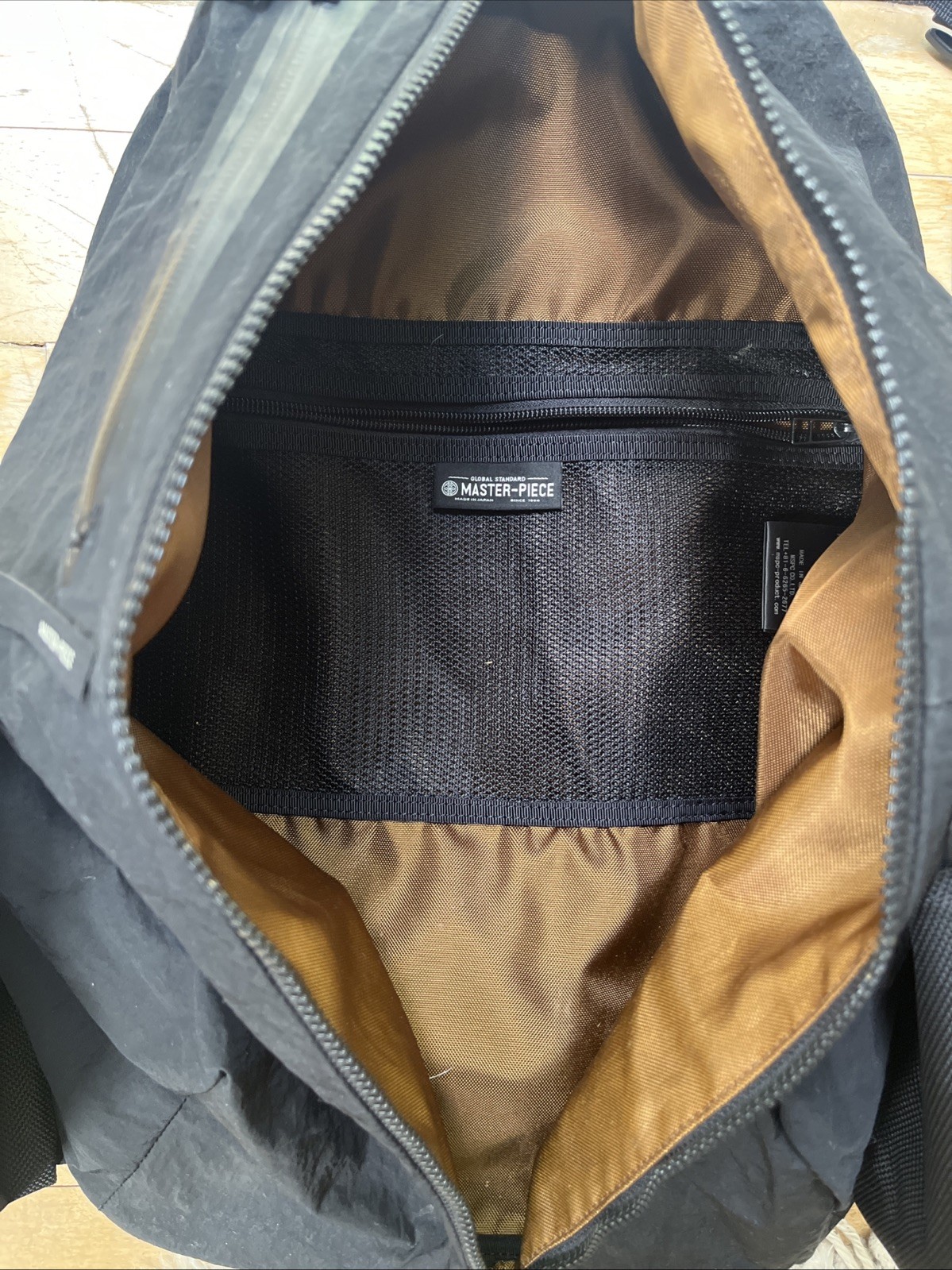 Master-Piece Circus Backpack Made In Japan Black