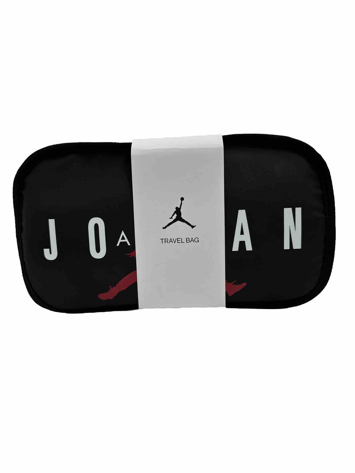 Nike Air Jordan Men’s Travel Dopp Kit Clutch Toiletries Bag Black White Red New