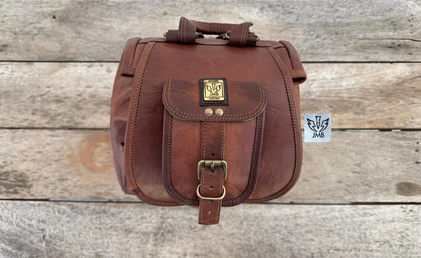 Vintage Popular Men Leather Backpack Laptop Large Shoulder Study Hiking Bag