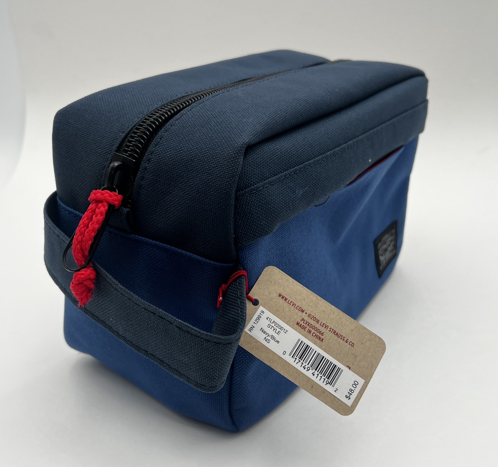 Levi’s Men’s Toiletry Travel Carry Kit Organizer with Zipper