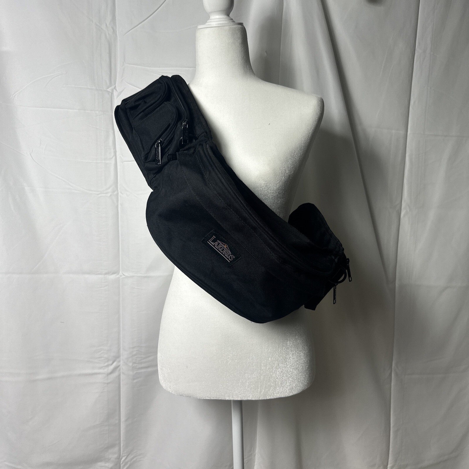 Vtg KORUS Sports MEGA FANNY PACK hiking,Camping 90s belt strap Bags SUPER FANNY