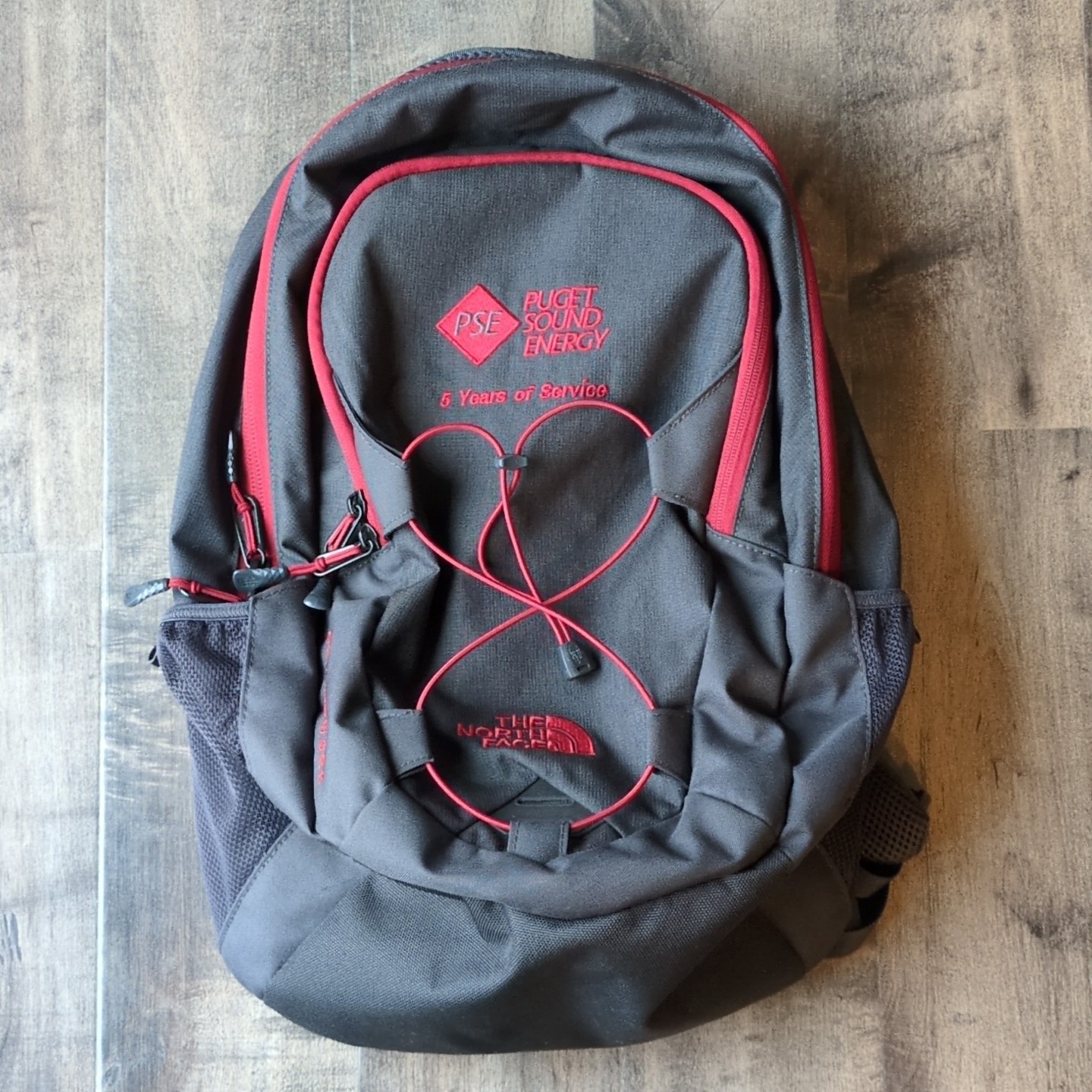 the north face Mens groundwork backpack Gray Logo