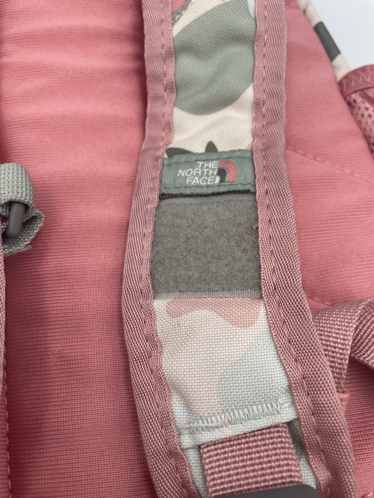 The North Face Sprout Backpack Multi Pink Gray Floral Purse Handbag Kids Travel