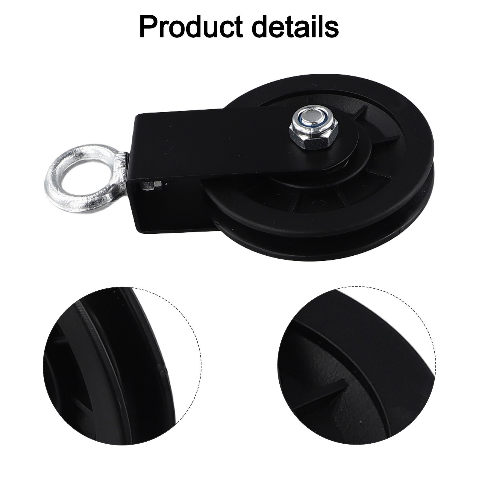 Nylon Material Silent Exercise Pulley Wheel Set Designed to Support High Loads