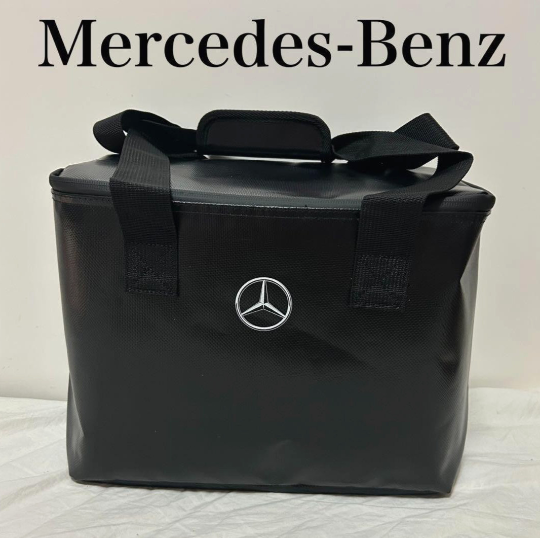 Mercedes-Benz Insulated Cooler Bag Black Lunch Picnic Travel JP FS NEW