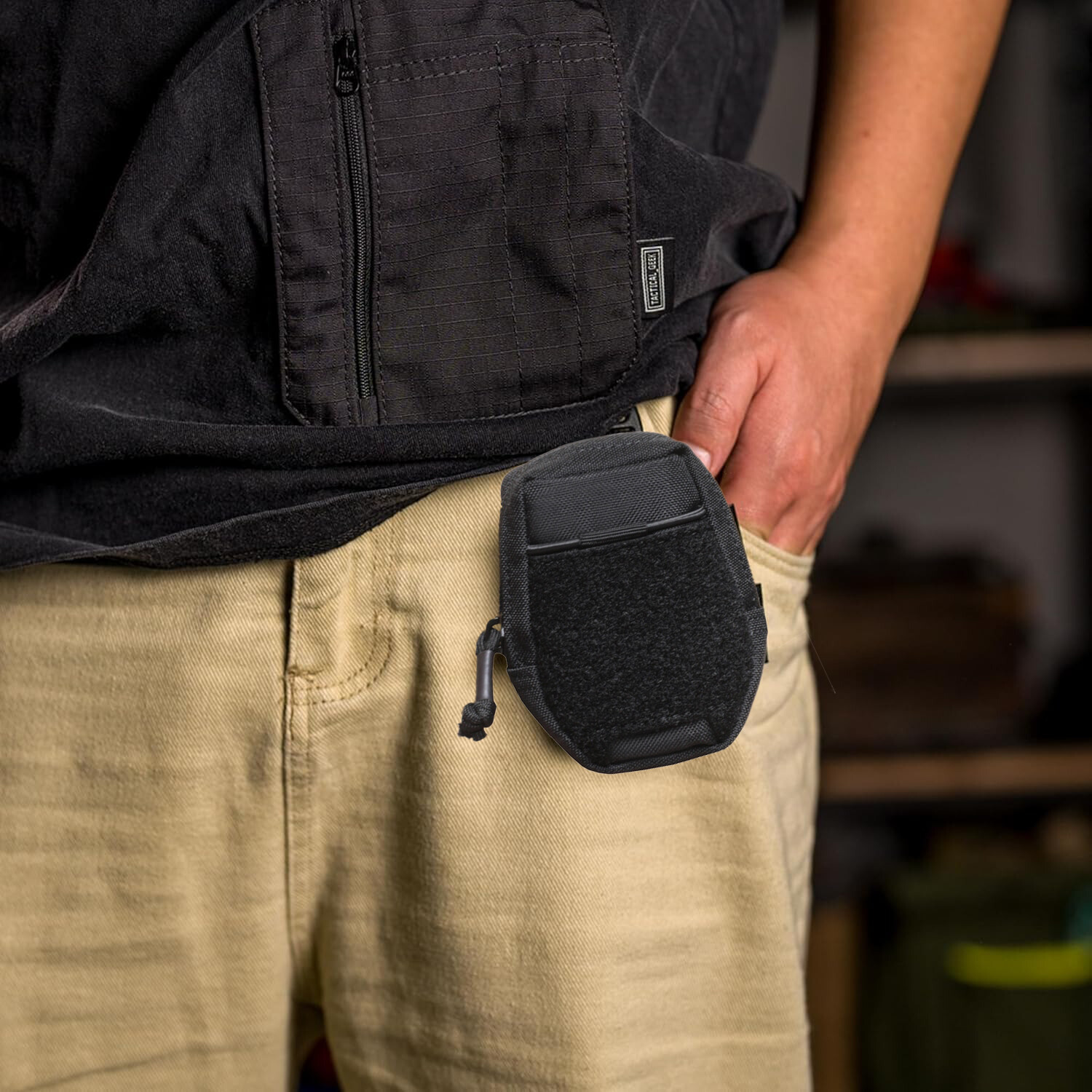 Tactical Molle Mini Size EDC Utility Storage Pouch Compact Coin Purse Organizer