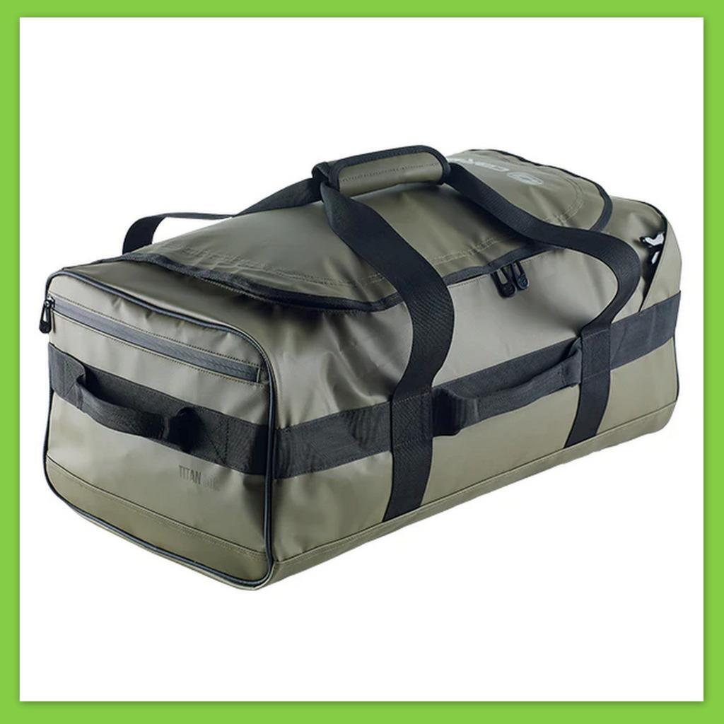Caribee Titan 50L Gear Duffle Bag Backpack Domestic Carry-on Biker Sport Olive