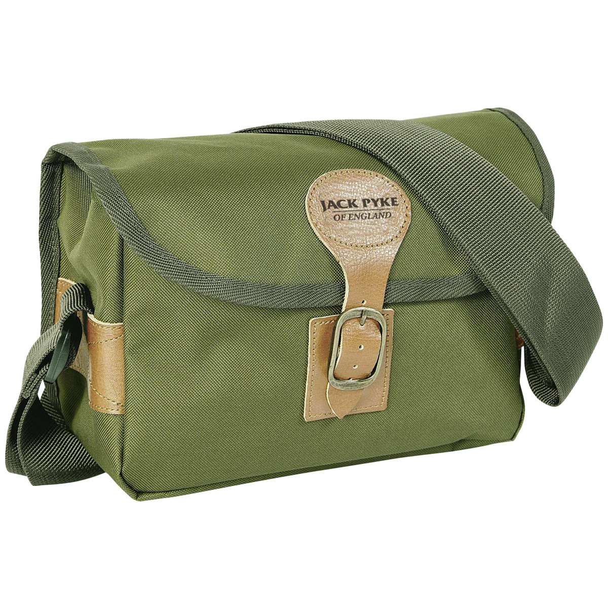 Jack Pyke Cartridge Shoulder Bag Hunting Satchel Shooting Pack Cordura Green