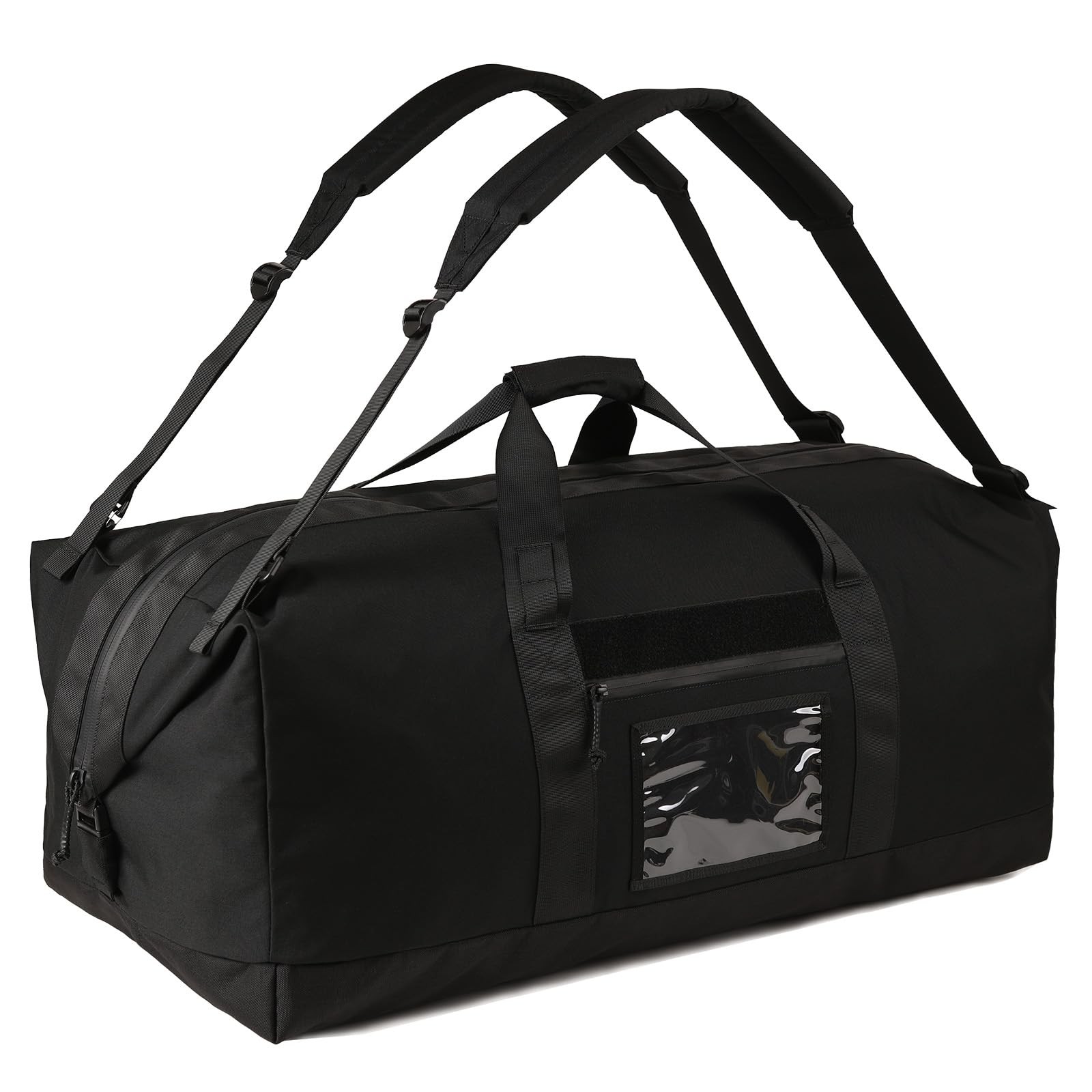 130L Tactical Travel Duffle Bag Large Capacity Waterproof Full-Access Opening…