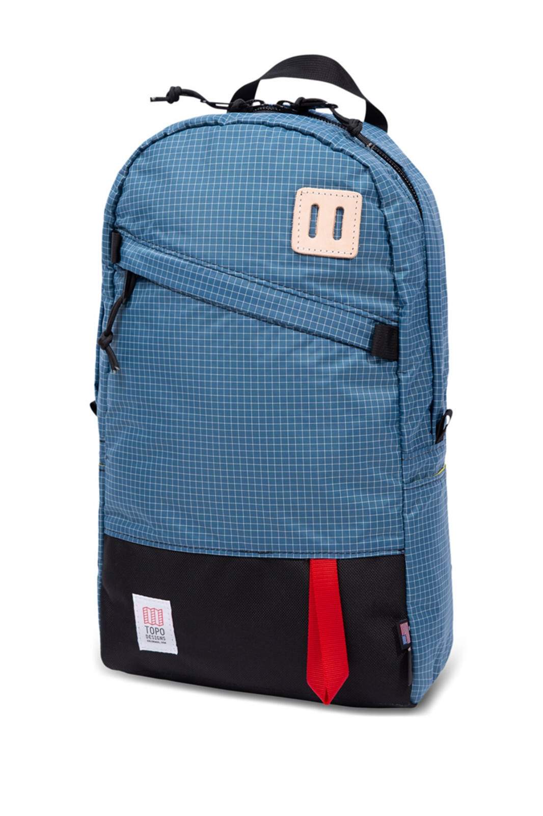 Topo Designs Daypack Backpack MADE IN USA! 24 L Blue Ripstop NEW
