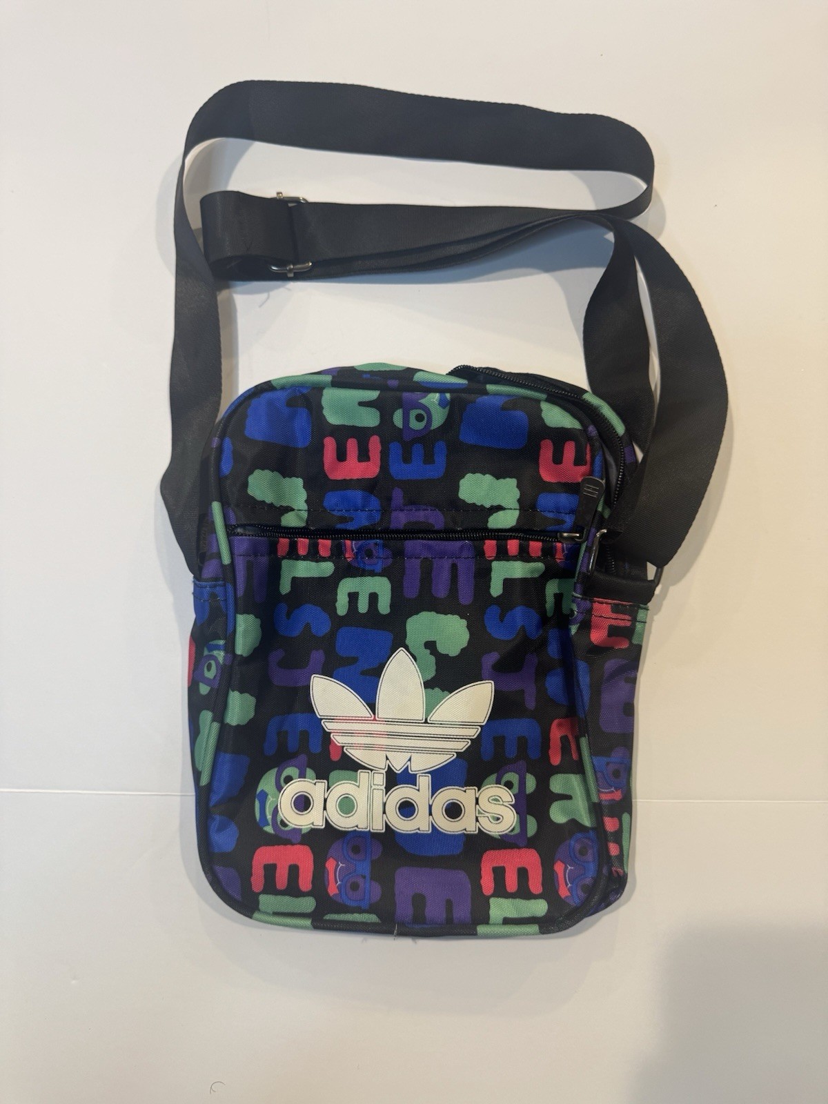 Adidas Originals Crossbody Bag Multicolor Logo Festival Streetwear