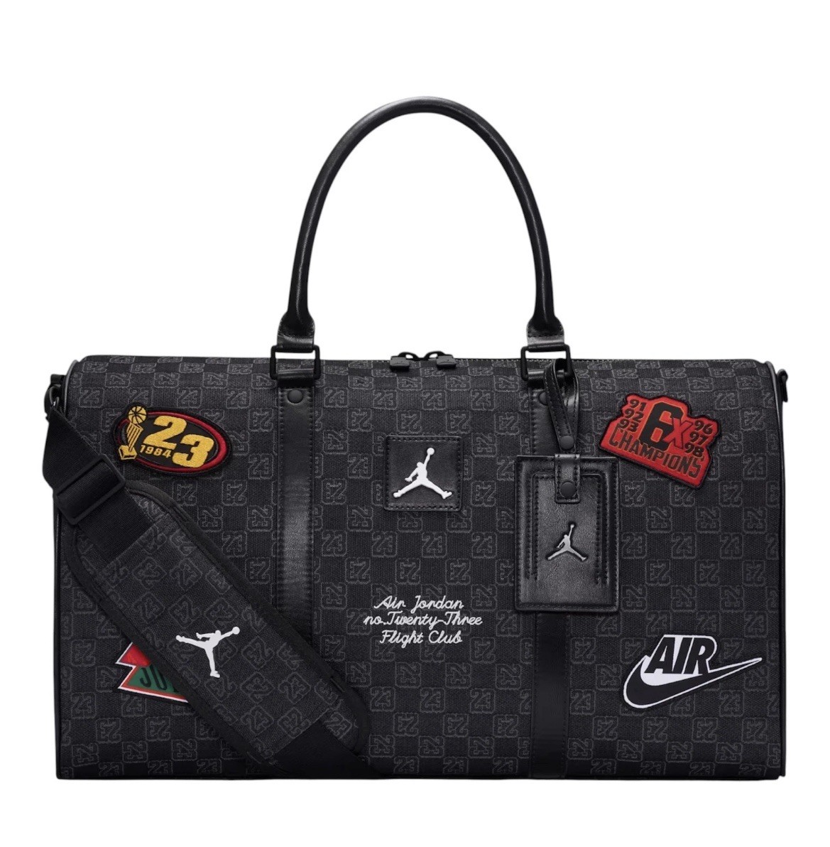 New WT Jordan Monogram Luxury Duffle Bag Luggage Travel Vacation Champion Nike