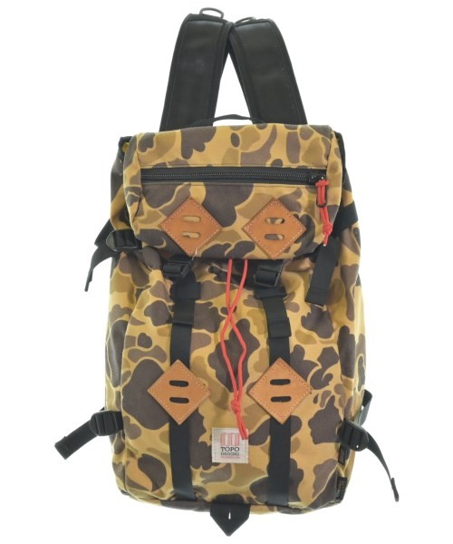 TOPO DESIGNS Backpacks BeigexBrownetc.(Camouflage) 2200635477118