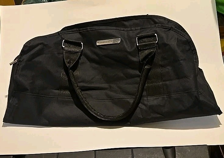 Mercedes-Benz Black Duffel Travel Gym Bag, EUC