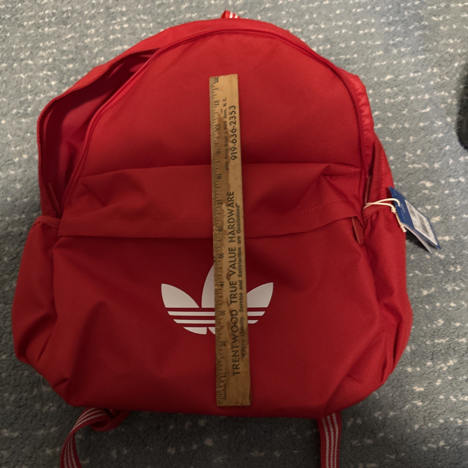 Adidas Classic Backpack – Red – New With Tags- Adult Or Child