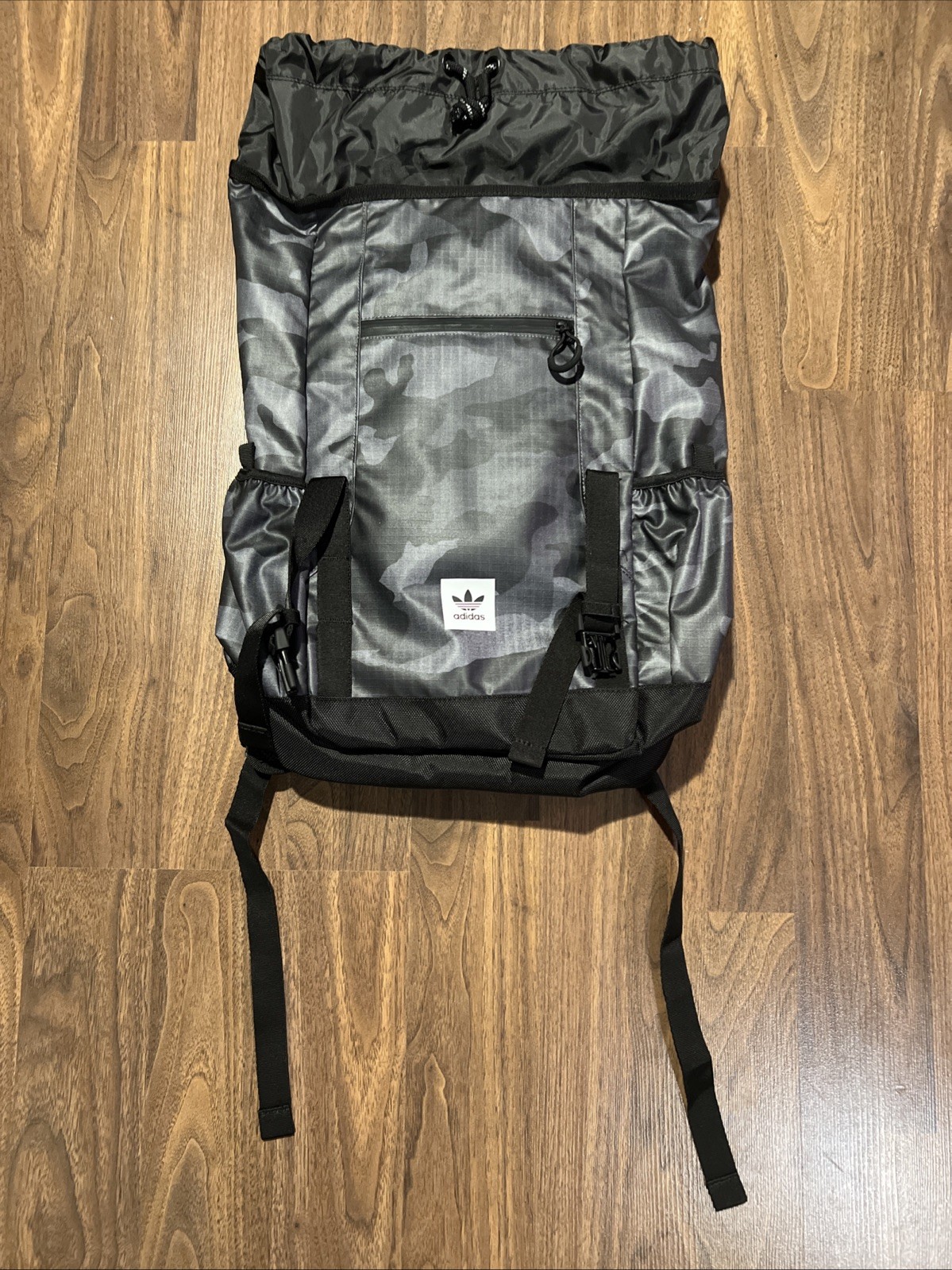 Adidas Top Loader Backpack Camouflage Black/Grey (ED8002)