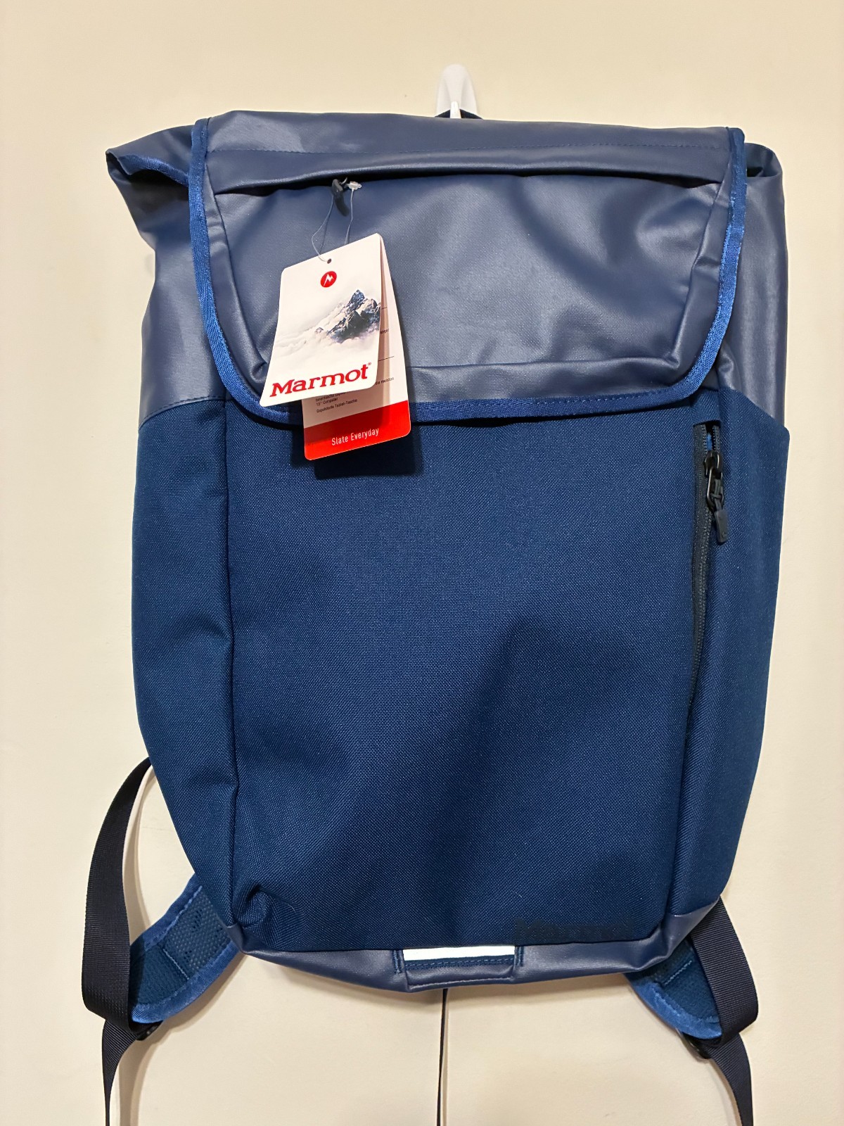 NEW Marmot Slate Everyday Travel Bag Backpack Hiking Work Commuter School Blue