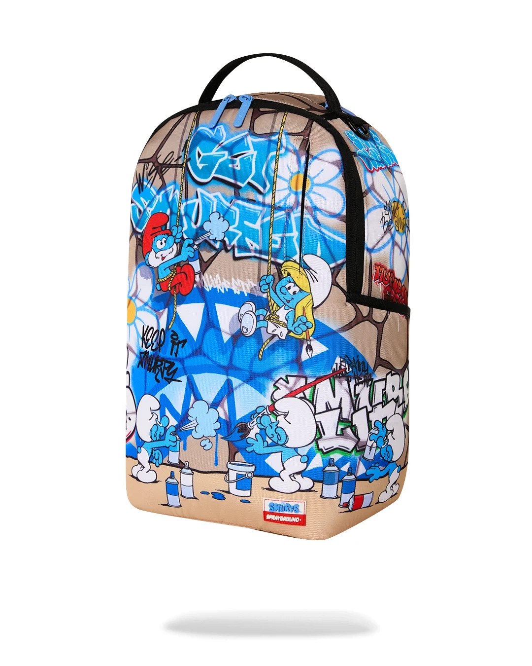 SPRAYGROUND LIMITED EDITION BACKPACK SMURFS ART PARTY BIG MURAL