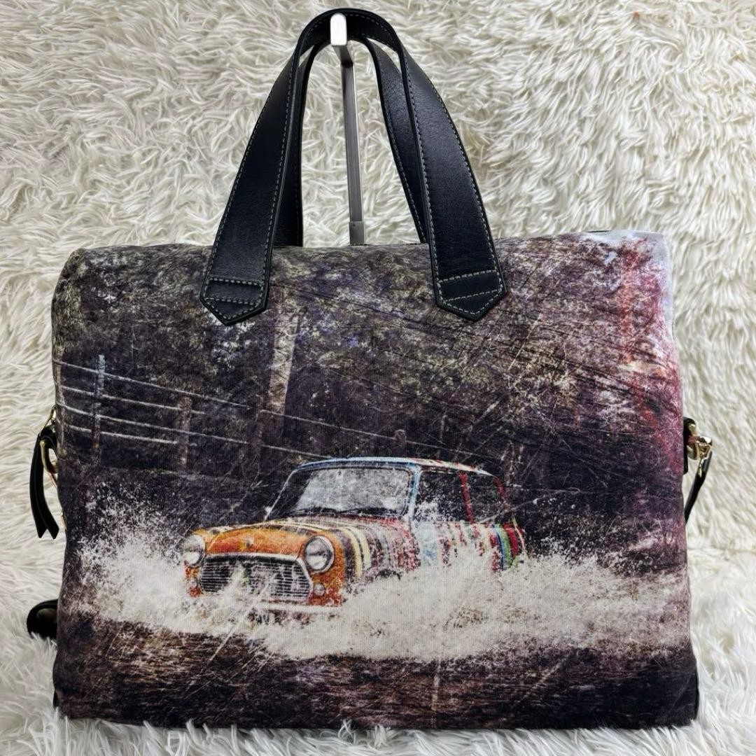 Good condition ✨Rare✨Paul Smith Mini Cooper Multistripe 2way bag