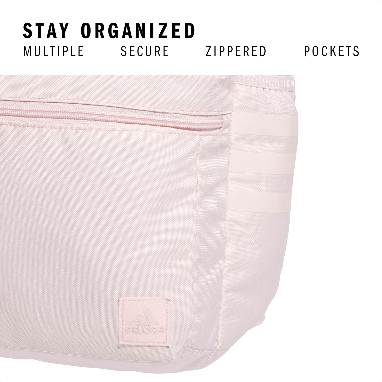 Adidas Sandy Pink Onix Grey 5.0 Backpack Lifetime Warranty Laptop Sleeve Storage