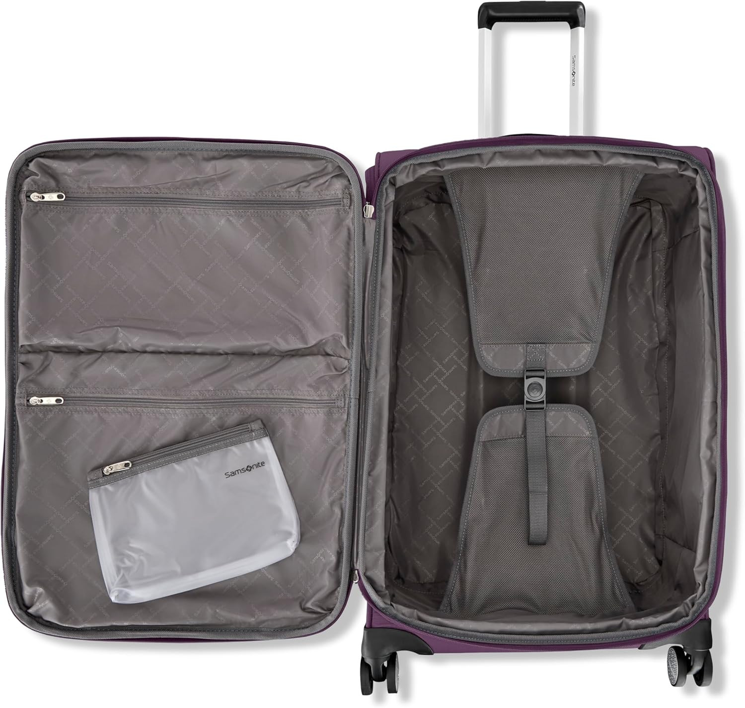 Soft-Sided 29-Inch Lightweight Large Checked Expandable Element Suitcase: Durabl