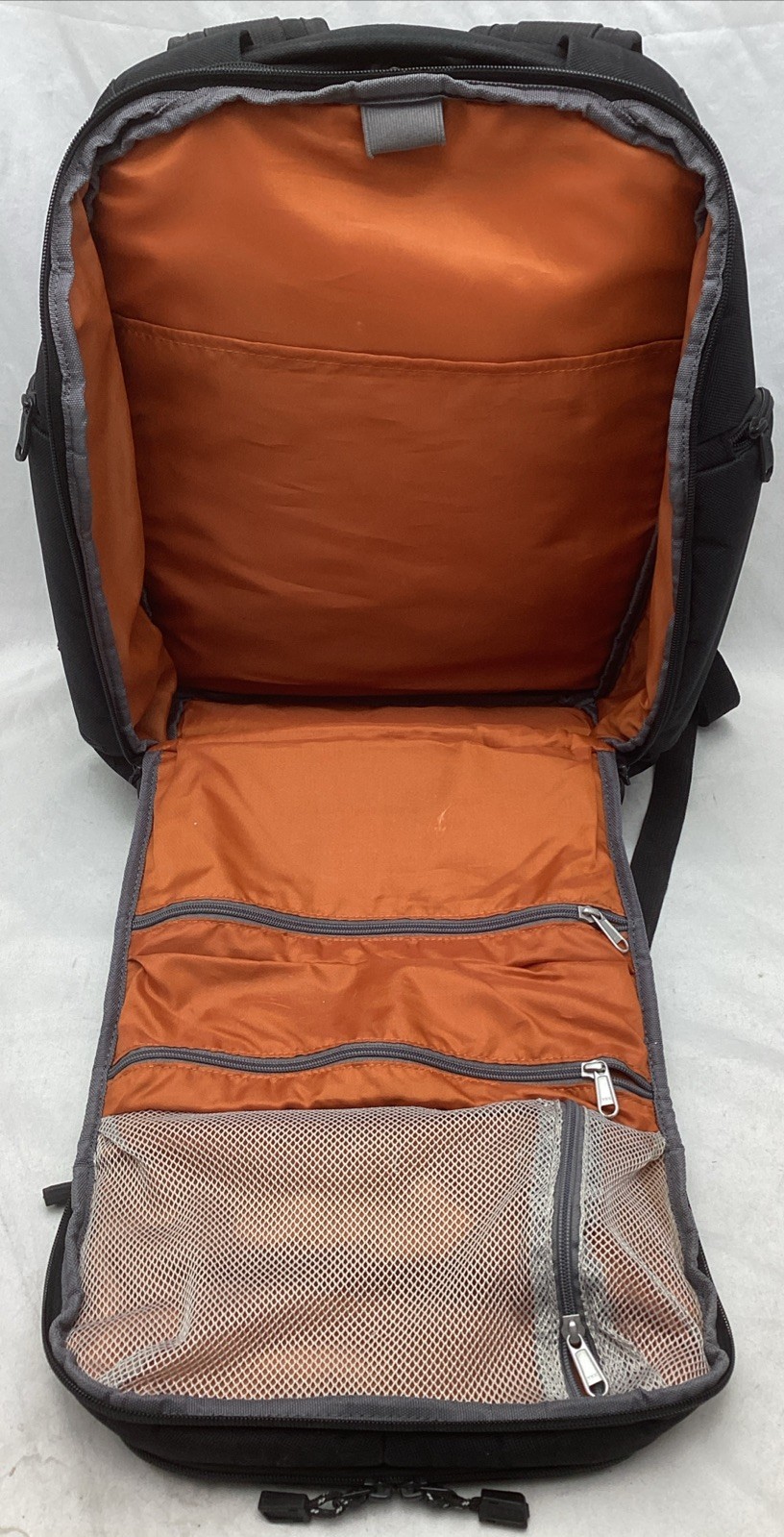 Ebags Black Padded Backpack Laptop Lots Of Pockets EB2146-16C