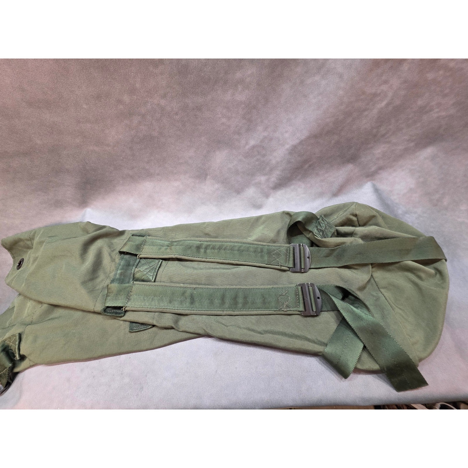 US Military Style Canvas Duffle Bag Olive Drab Green Backpack Sea Bag 36 Inch