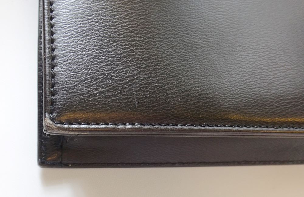 Dunhill Briefcase Business Bag Document Case Black Leather Men’s Width 38cm