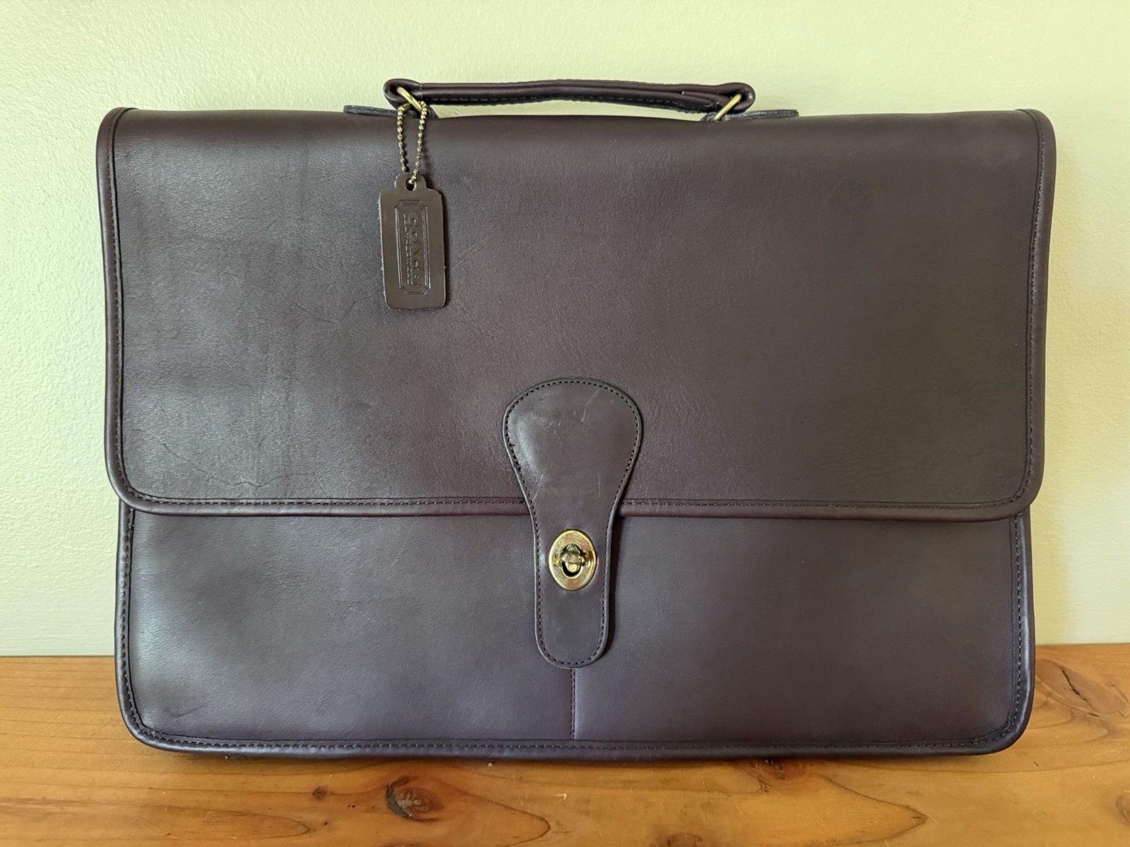 Coach Metropolitan Briefcase -NWT – Deadstock – Full Set – 1970s – Made In NYC