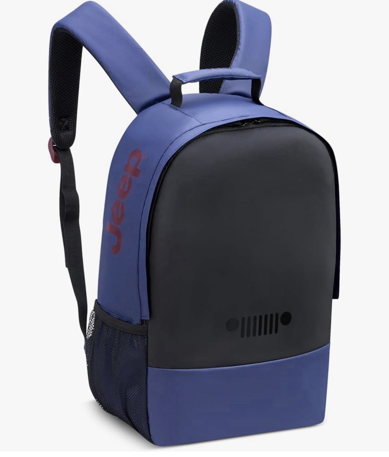 Jeep JS012C Travel Laptop Backpack School Book Bag Navy Blue NWT