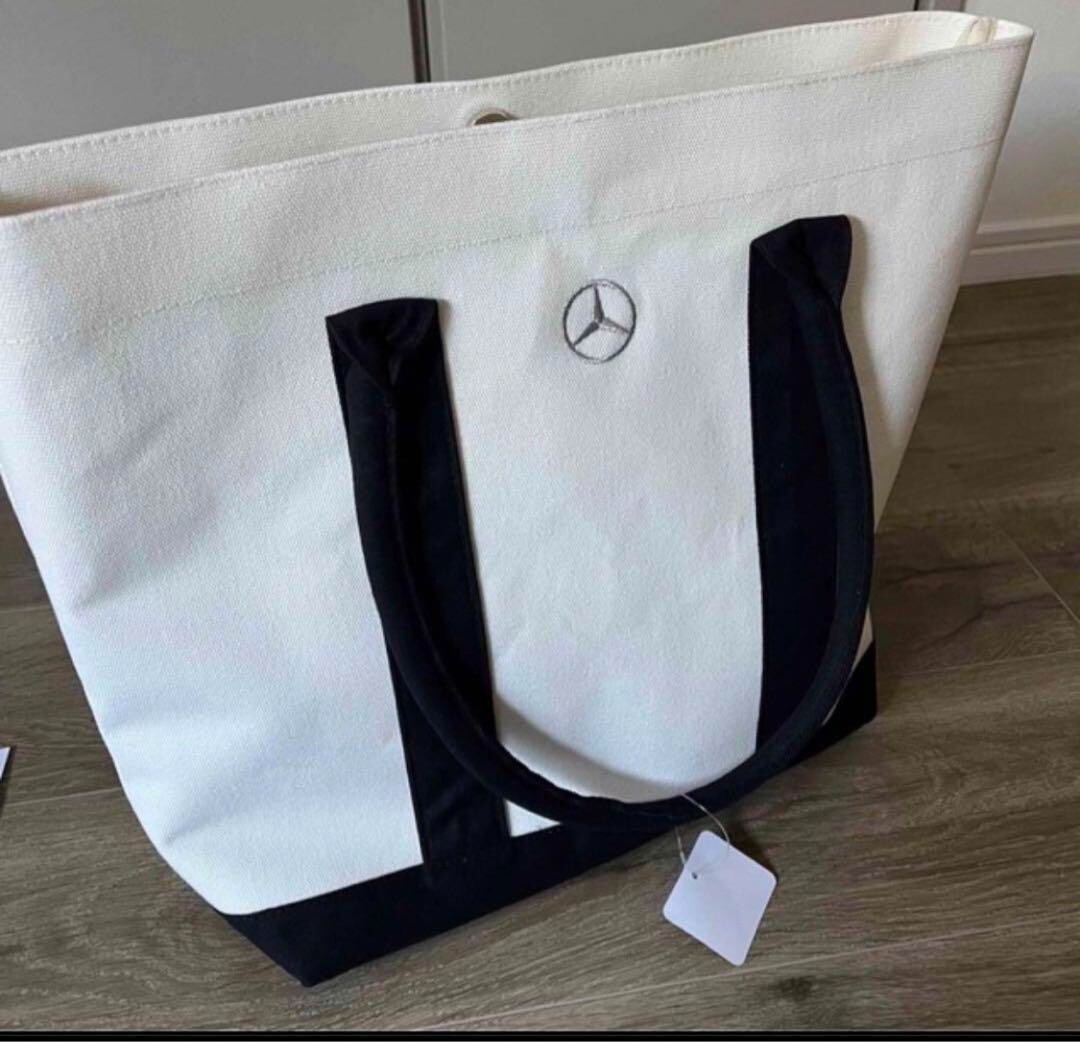 Mercedes-Benz AMG Novelty Tote Bag Men Shopping Goods Canvas/cotton 35 x 43 cm