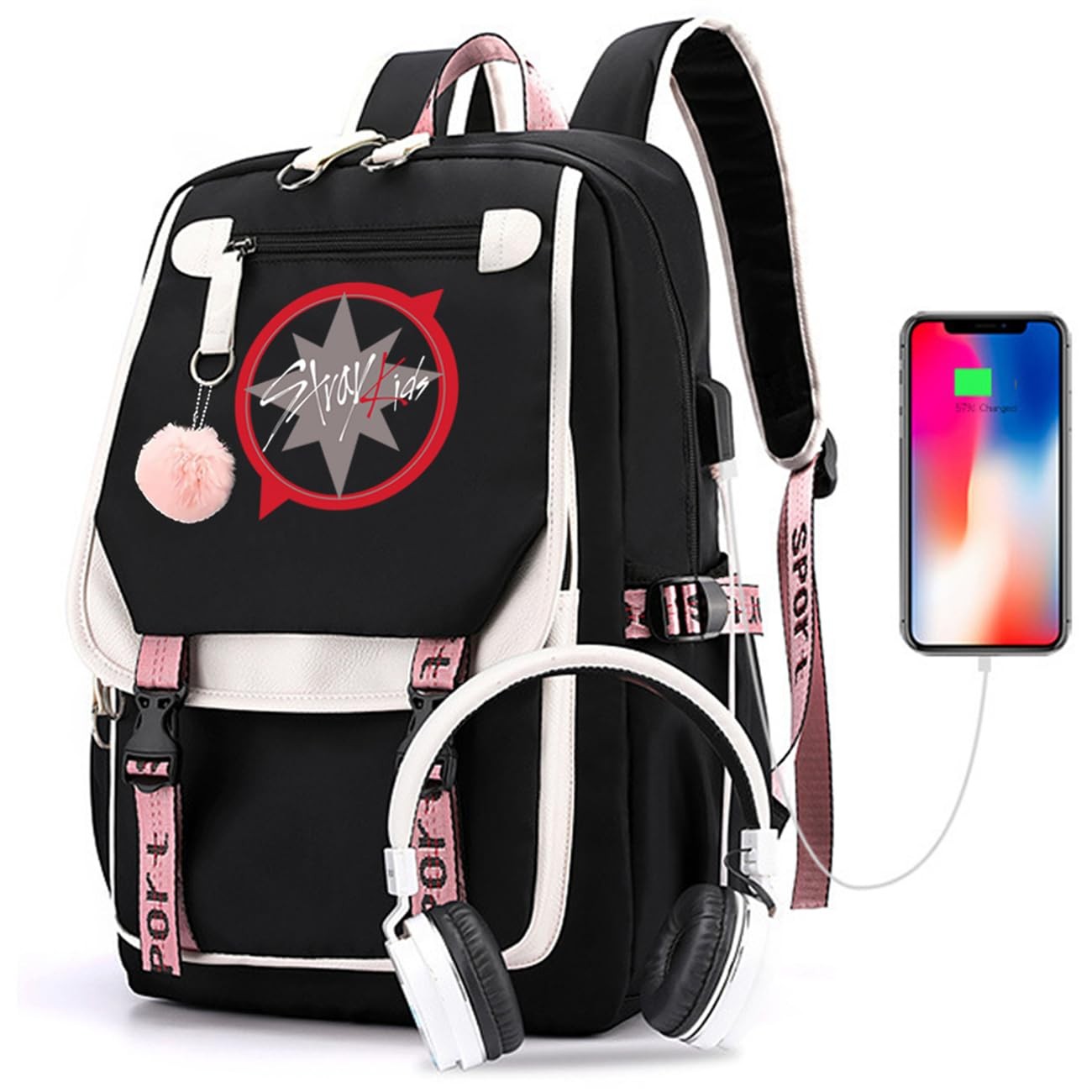 Stray Backpack Merch, Stray Book Bag Casual Backpack