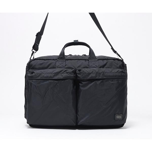 PORTER YOSHIDA FORCE 3way Briefcase Backpack Shoulder Bag Black 855-07594 Japan