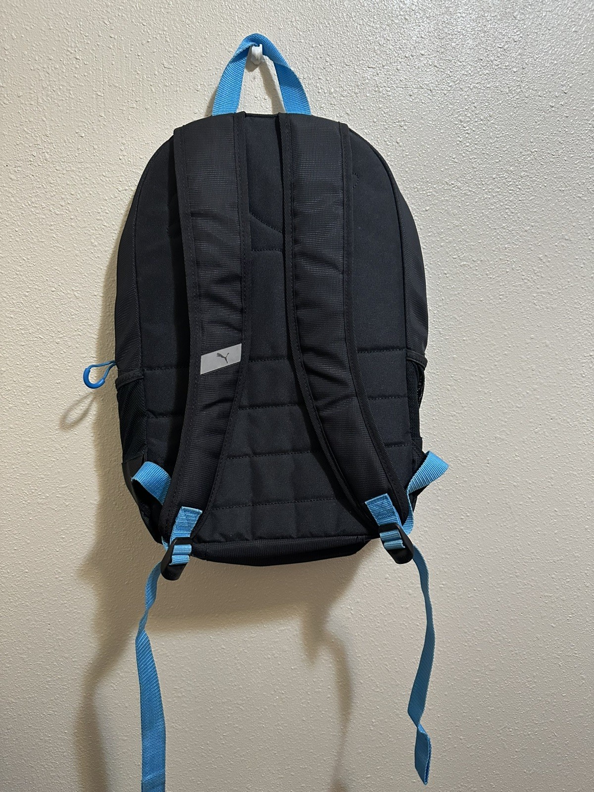 Puma Sweeper 2.0 Black/Blue Backpack for Men With Laptop Section