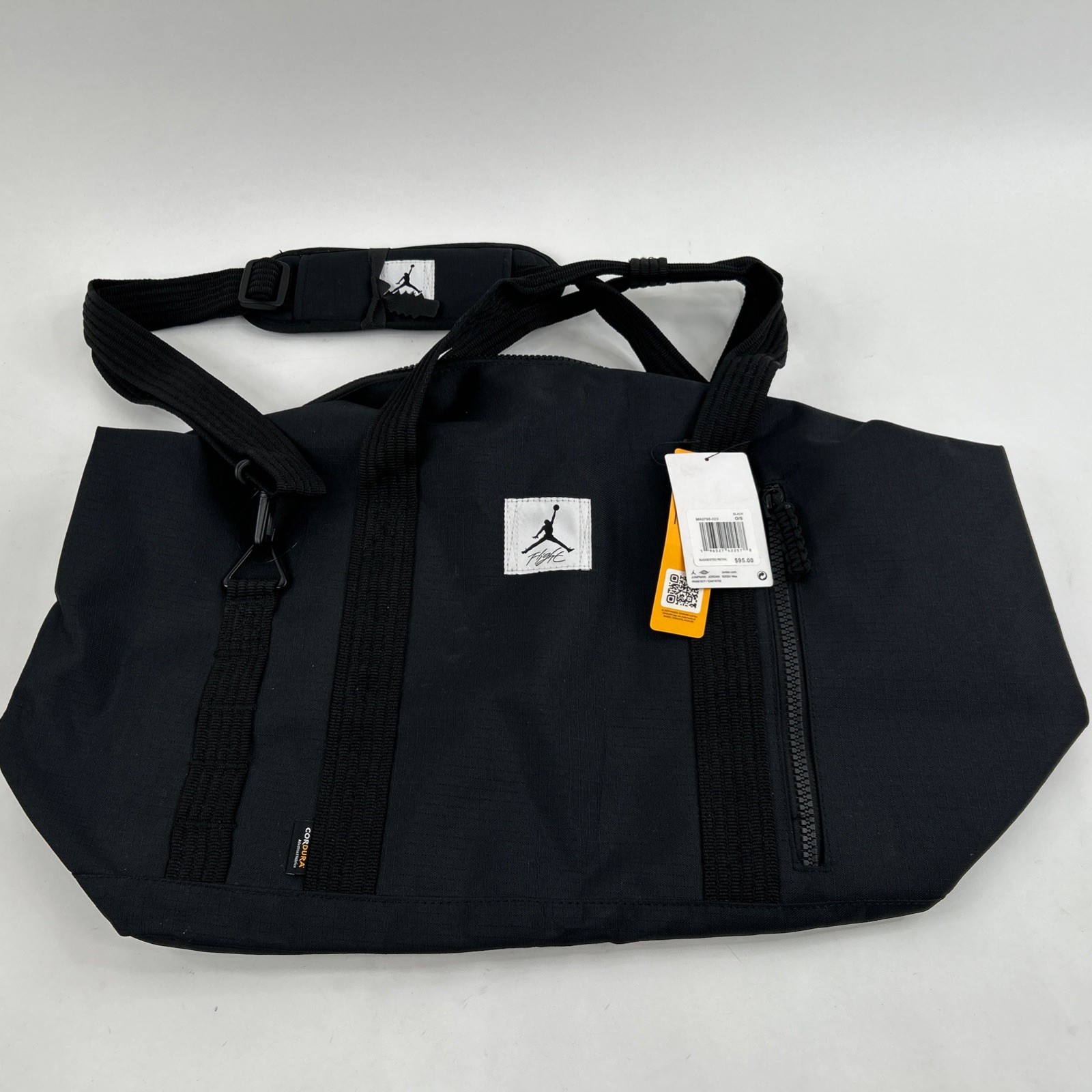 NWT, Nike Air Jordan Black Training Duffel Gym MA0798-023