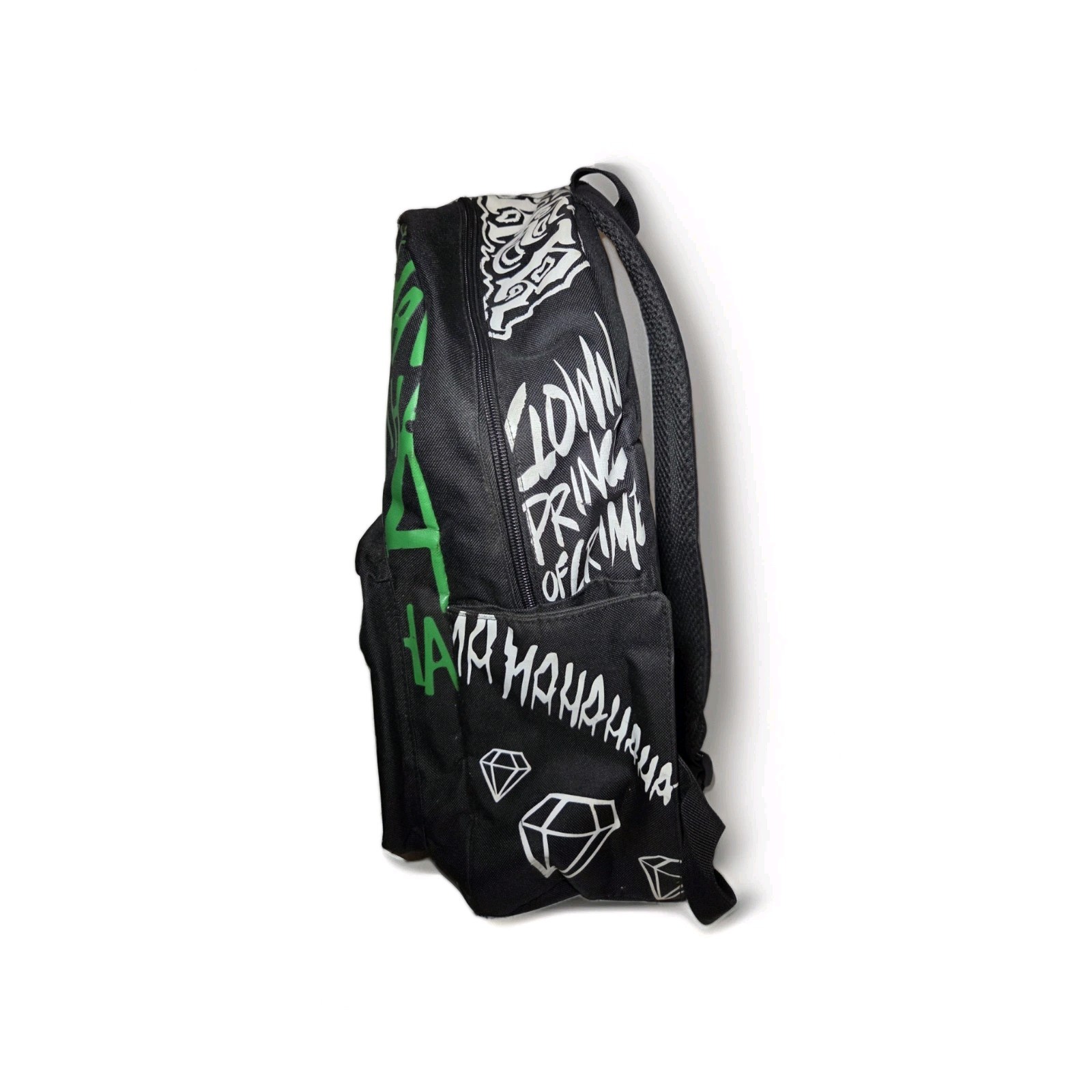 Suicide Squad Scribble Joker Graffiti DC Comics School Bag Backpack