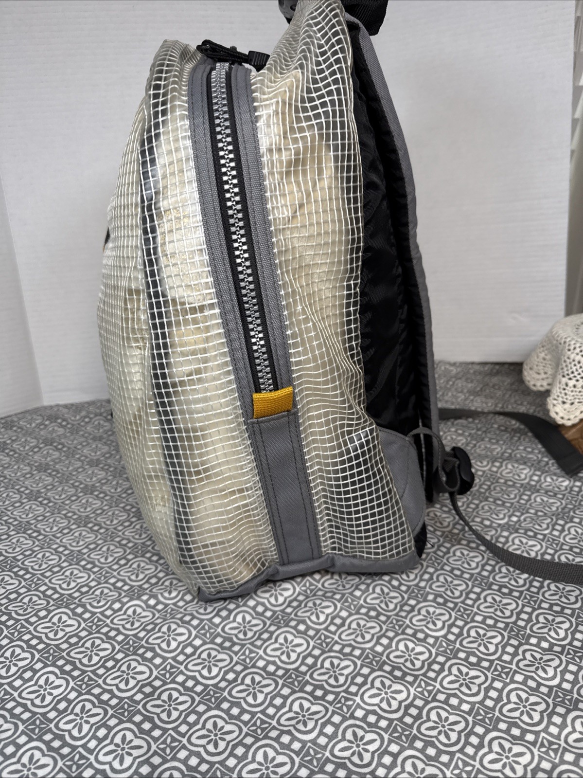 Eddie Bauer Clear Transparent PVC Multi-pockets Backpack