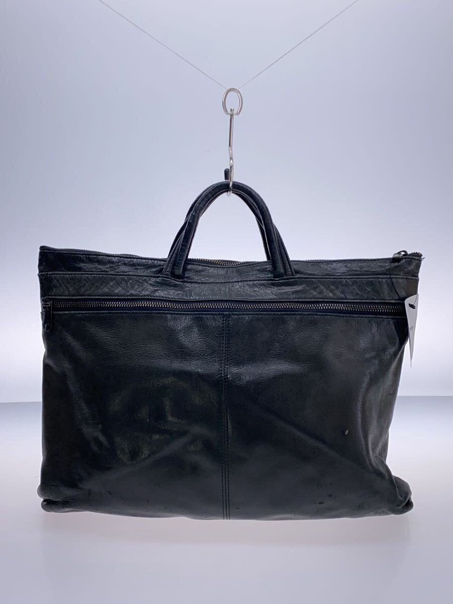 Porter Overall Damage/Bag/Leather/Blk// LTD From JP