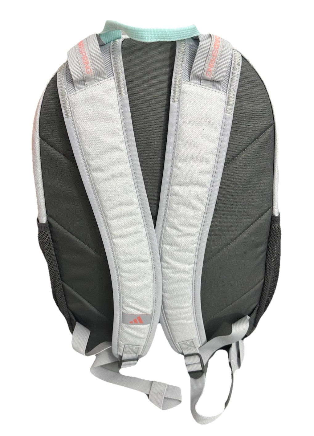Adidas Excelerator Backpack Twill White/Semi Flash Aqua Blue/Semi Pink Spark New